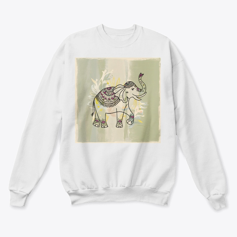 Elephant Unisex Classic Crewneck Sweatshirt