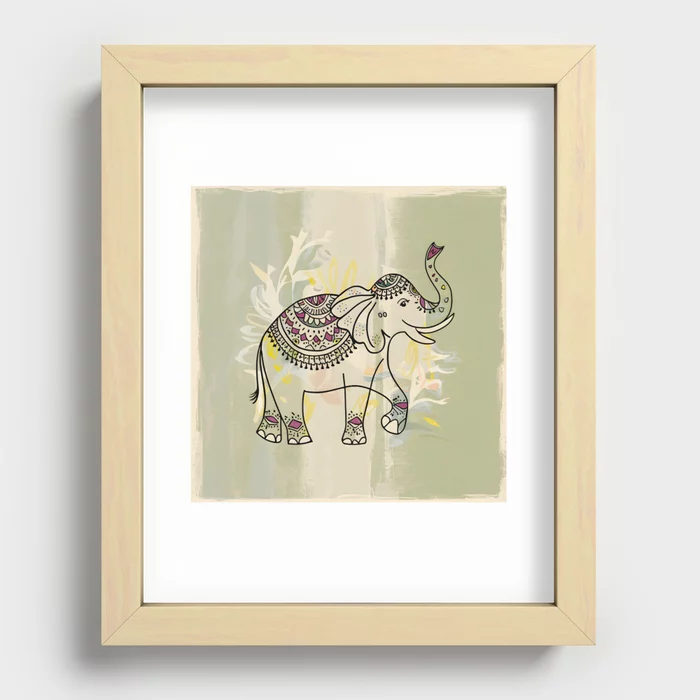 Elephant Framed Wall Art Print