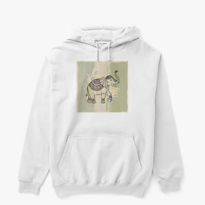 Elephant Unisex Classic Pullover Hoodie