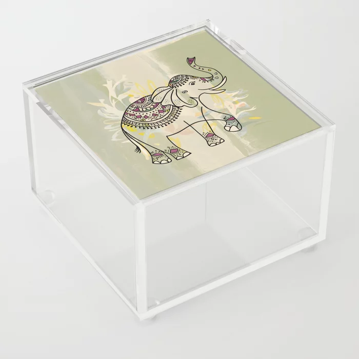 Elephant Acrylic Box